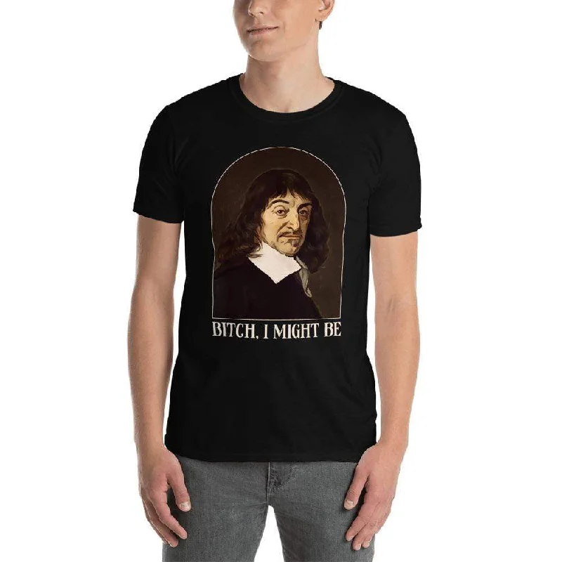 Long Sleeve Women T Shirt for Cooler WeatherDescartes - Bitch I Might Be - Premium T-Shirt Long Sleeve Women T Shirt for Cooler WeatherDescartes - Bitch I Might Be - Premium T-Shirt