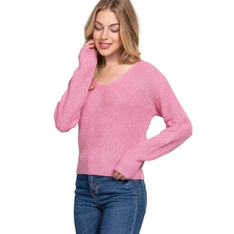 Women's Off - Shoulder Chunky Knit Sweater Dresses in Earth TonesDolman Slv Strappy Open Back Sweater Women's Off - Shoulder Chunky Knit Sweater Dresses in Earth TonesDolman Slv Strappy Open Back Sweater
