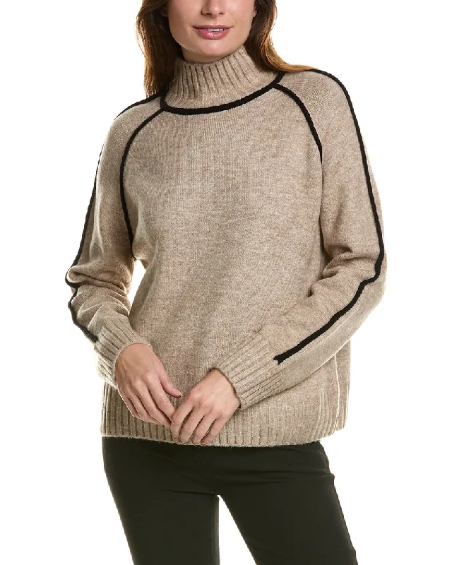 Ellen Tracy High Neck Sweater