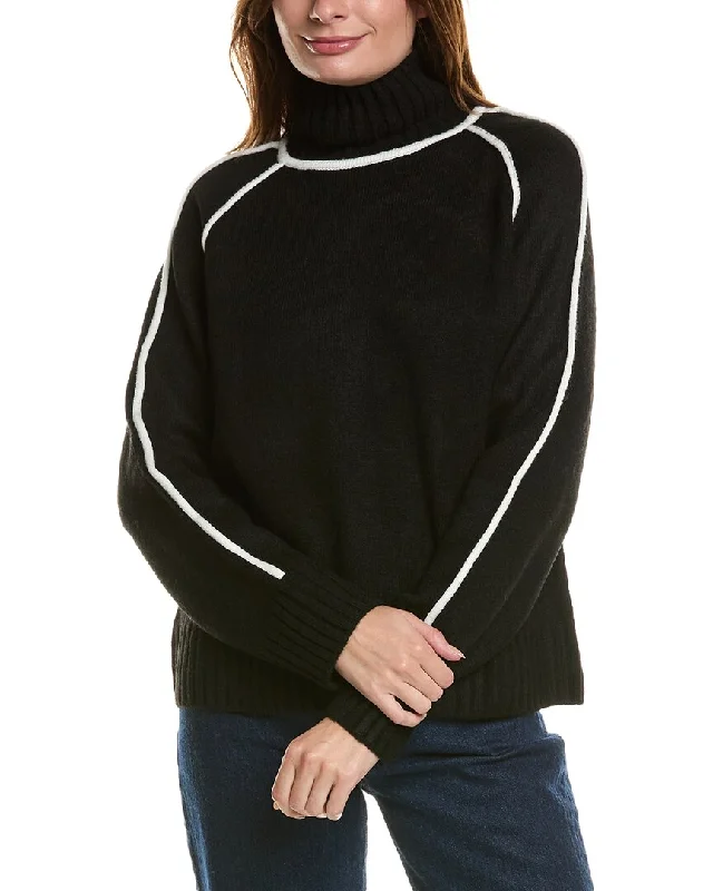 Ellen Tracy High Neck Sweater