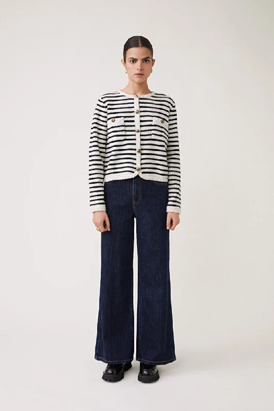 High - Low Hem Women's Cashmere - Blended SweatersGABRIEL NAUTI CARDI