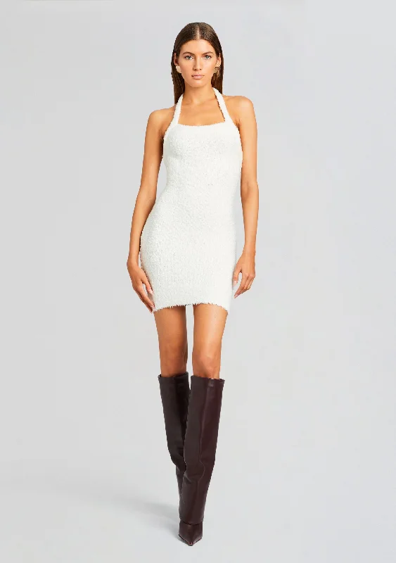 Longline Women's Mohair Sweater Dresses in a Loose FitGeorgiana Boucle Dress