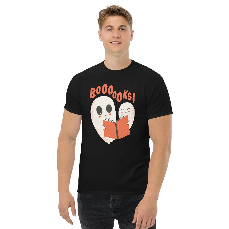 Moisture - Wicking Women T Shirt for Active LifestylesGhosts with Boooooks - Plus-Sized T-Shirt Moisture - Wicking Women T Shirt for Active LifestylesGhosts with Boooooks - Plus-Sized T-Shirt