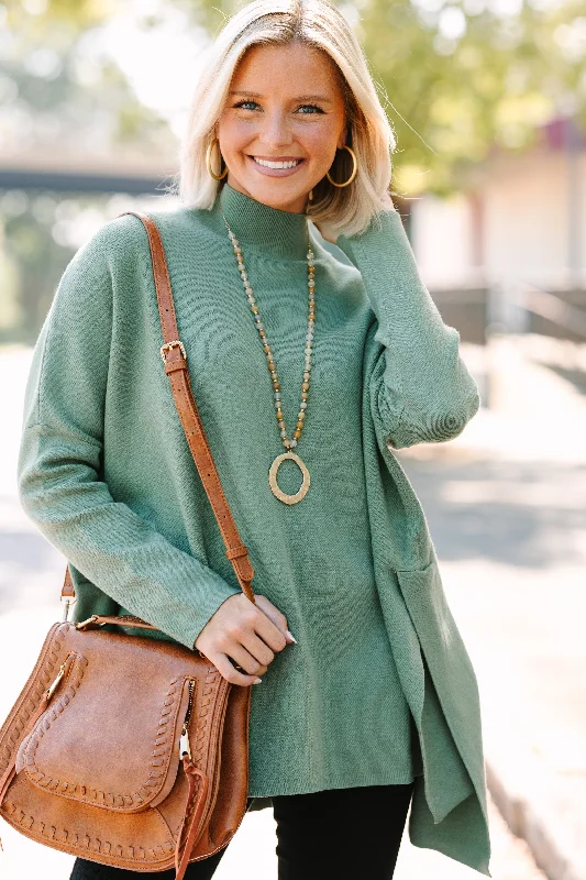 Short Sleeve Women's Cotton Blend Sweaters in Pastel ColorsGoing With You Olive Green Mock Neck Sweater Short Sleeve Women's Cotton Blend Sweaters in Pastel ColorsGoing With You Olive Green Mock Neck Sweater