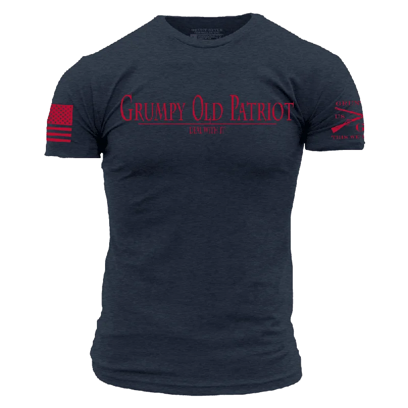 Grumpy Old Patriot T-Shirt - Midnight Navy