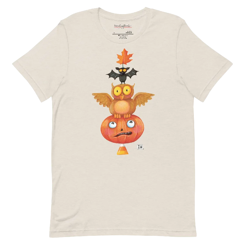 Tie - Dye Women T Shirt with a Bohemian VibeHalloween Totem Unisex T-Shirt