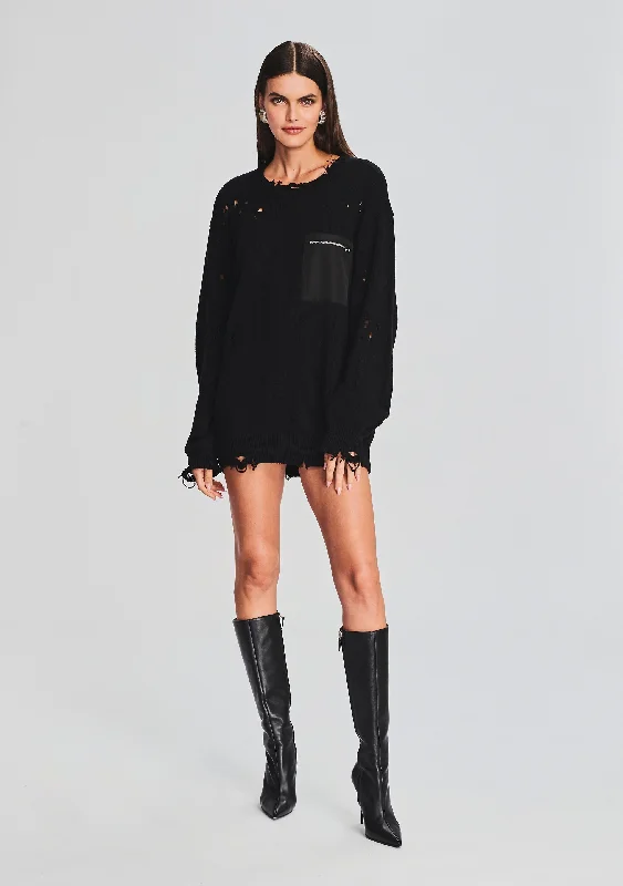 Mini - Length Women's Chunky Knit Sweater Dresses in Bold HuesHank Sweater Dress