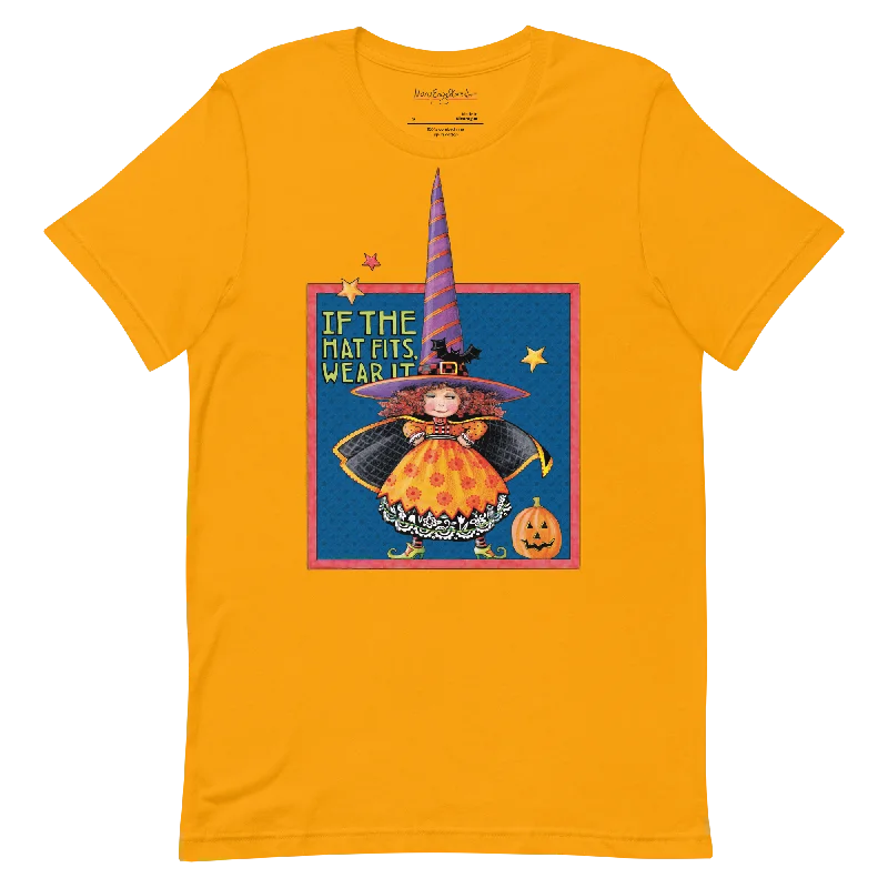 Tie - Dye Women T Shirt with a Bohemian VibeIf the Hat Fits Unisex T-Shirt