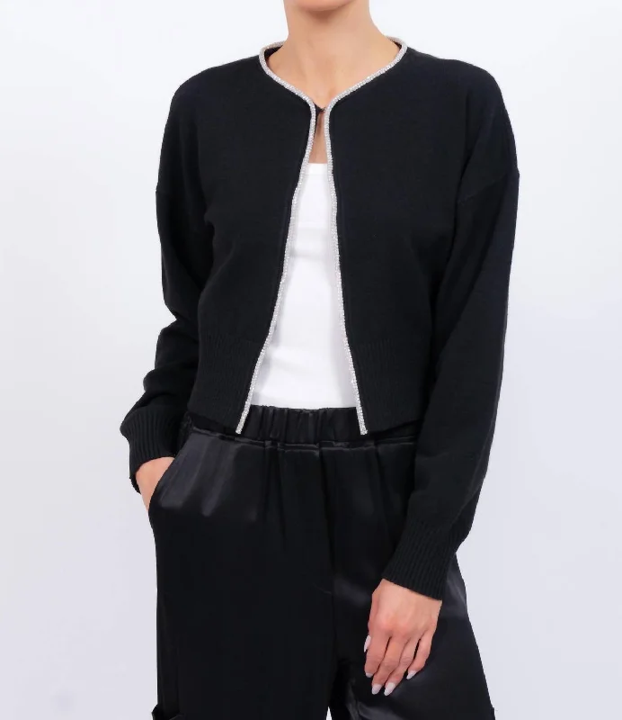 Knee - Length Women's Wool Blend Sweater Dresses in Neutral ColorsIllana Cardigan In Black Knee - Length Women's Wool Blend Sweater Dresses in Neutral ColorsIllana Cardigan In Black