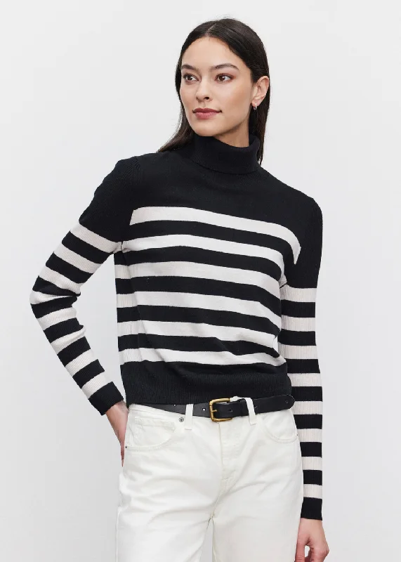 V - Neck Women's Ribbed Wool Sweaters for FallKORIE SWEATER