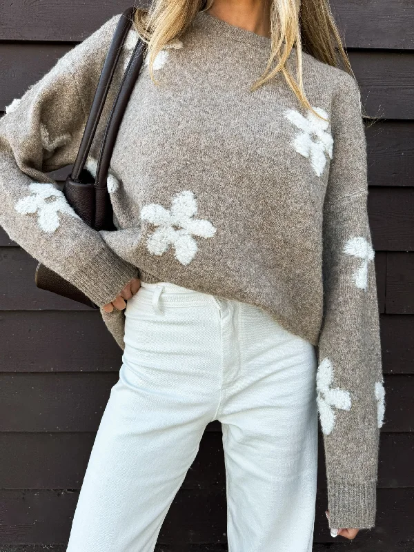 Honeybee Floral Sweater