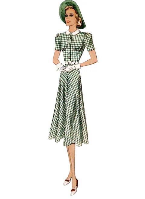 V - Neck Women's Ribbed Sweater Dresses with Belt for a Defined WaistMcCalls Vintage Dresses and Belt M8338 V - Neck Women's Ribbed Sweater Dresses with Belt for a Defined WaistMcCalls Vintage Dresses and Belt M8338