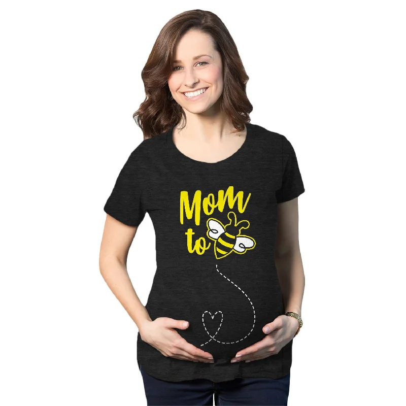 Organic Cotton Women T Shirt for Eco - Conscious WearersMom To Bee Maternity T Shirt