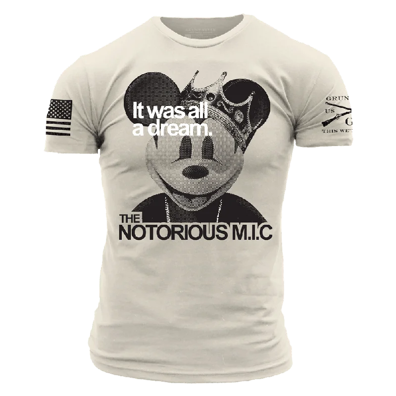 Notorious M.I.C. T-Shirt - Sand