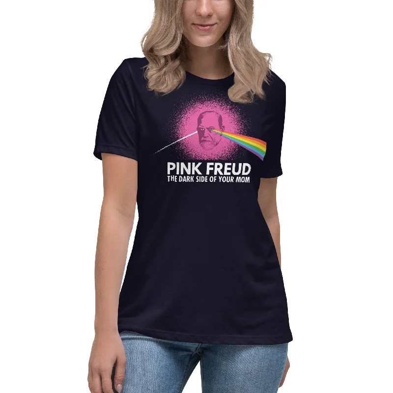 Puff Sleeve Women T Shirt for a Fashion - Forward LookPink Freud - The Dark Side Of Your Mom - Women's T-Shirt