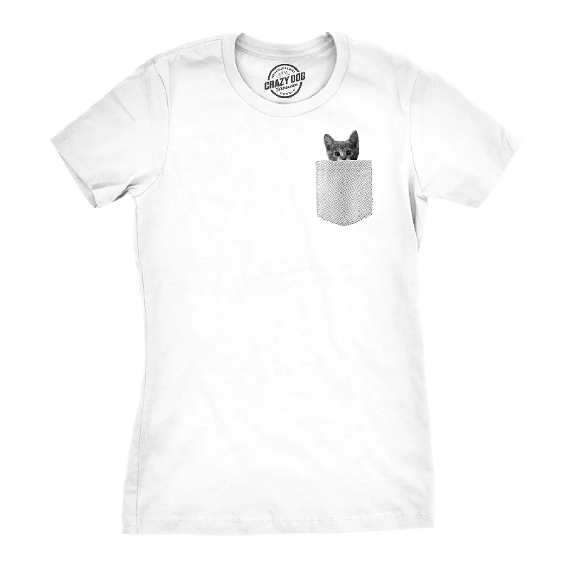 Pocket Cat Women's T Shirt