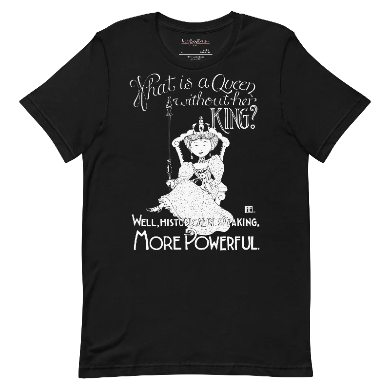 Organic Cotton Women T Shirt for Eco - Conscious WearersPowerful Queen Unisex T-Shirt Organic Cotton Women T Shirt for Eco - Conscious WearersPowerful Queen Unisex T-Shirt