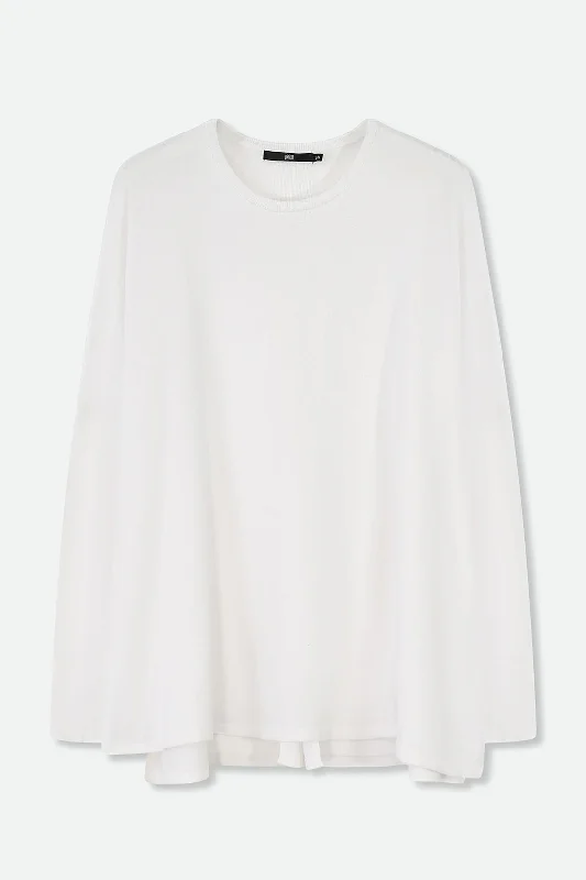 Tie - Front Women's Lambswool Sweaters in Pastel HuesPRIMROSE CREW IN KNIT PIMA COTTON STRETCH Tie - Front Women's Lambswool Sweaters in Pastel HuesPRIMROSE CREW IN KNIT PIMA COTTON STRETCH