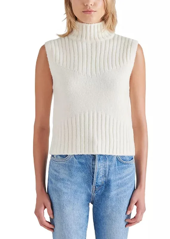 Cropped Women's Angora Blend Sweaters for a Trendy LookSerin Sweater - Cream