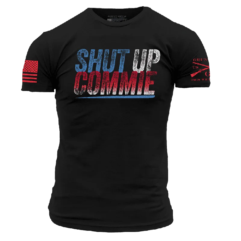 Shut Up Commie T-Shirt - Black