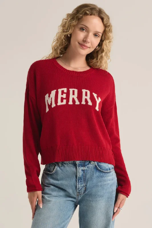 Plus Size Women's Oversized Chunky Knit SweatersSienna Merry Sweater by Z Supply