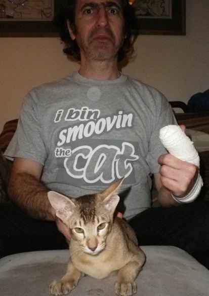 Smoovin the cat T-shirt