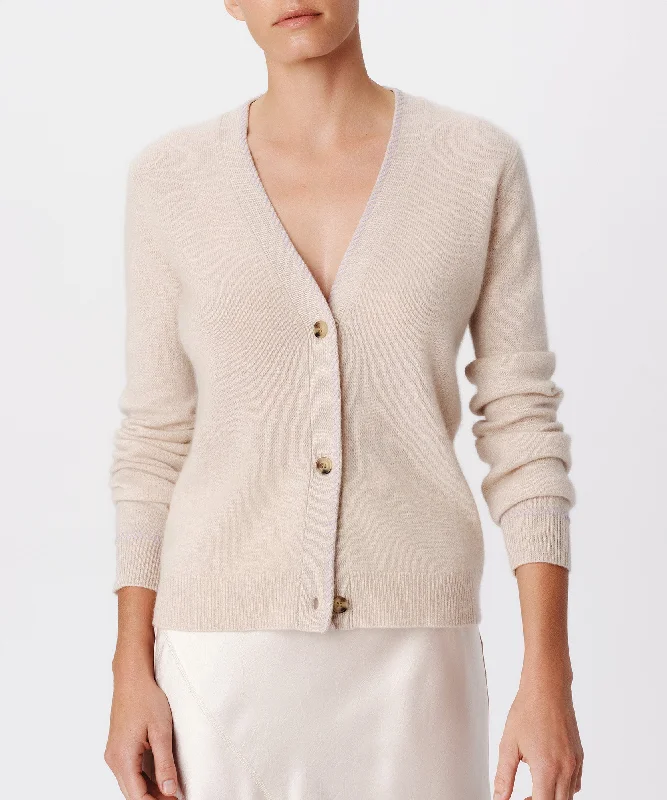 Sequined Women T Shirt for a Sparkly Night OutCashmere Long Sleeve Cardigan - Soft Oatmeal Sequined Women T Shirt for a Sparkly Night OutCashmere Long Sleeve Cardigan - Soft Oatmeal