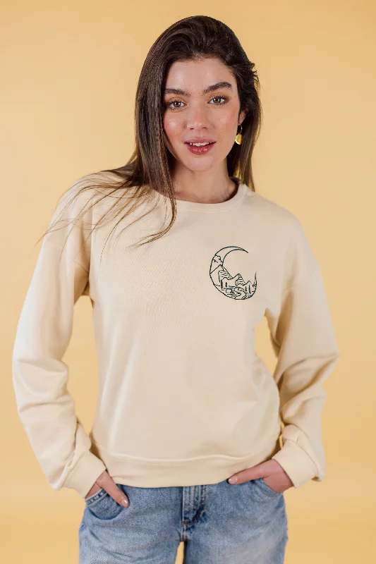 Open - Front Women's Cardigan - Style Mohair SweatersSweater Merlin Cream