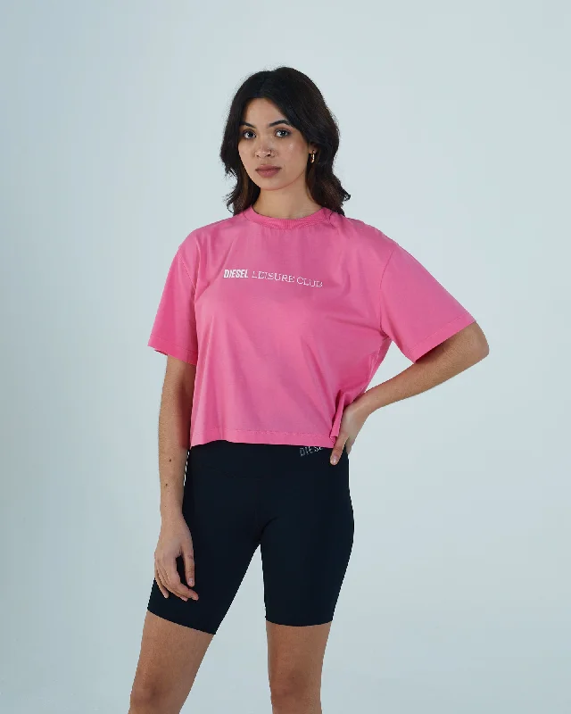 Sleeveless Women T Shirt for Summer ComfortJoy Boxy T-Shirt Bubblegum Pink