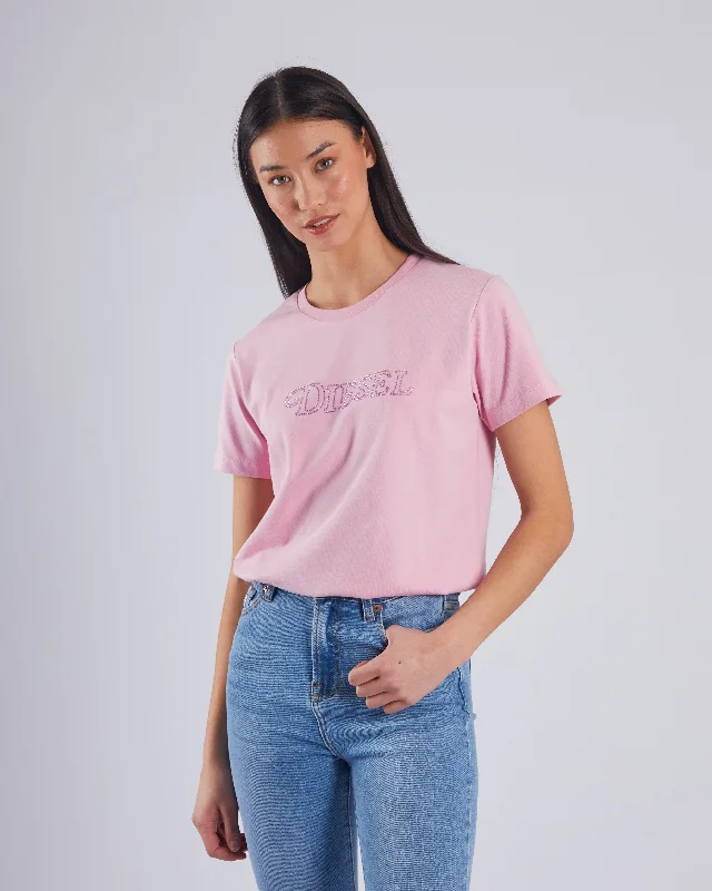 Pocketed Women T Shirt for Added FunctionalityAzzura Tee Cameo Pink