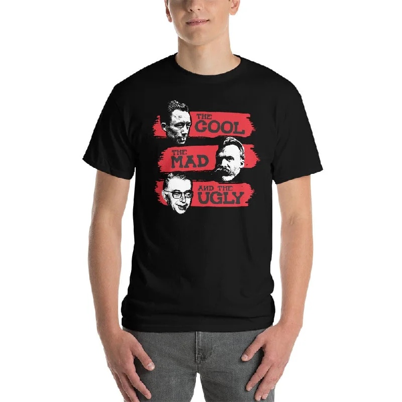 Distressed Women T Shirt with a Laid - Back AestheticThe Cool, the Mad and the Ugly - Plus-Sized T-Shirt Distressed Women T Shirt with a Laid - Back AestheticThe Cool, the Mad and the Ugly - Plus-Sized T-Shirt