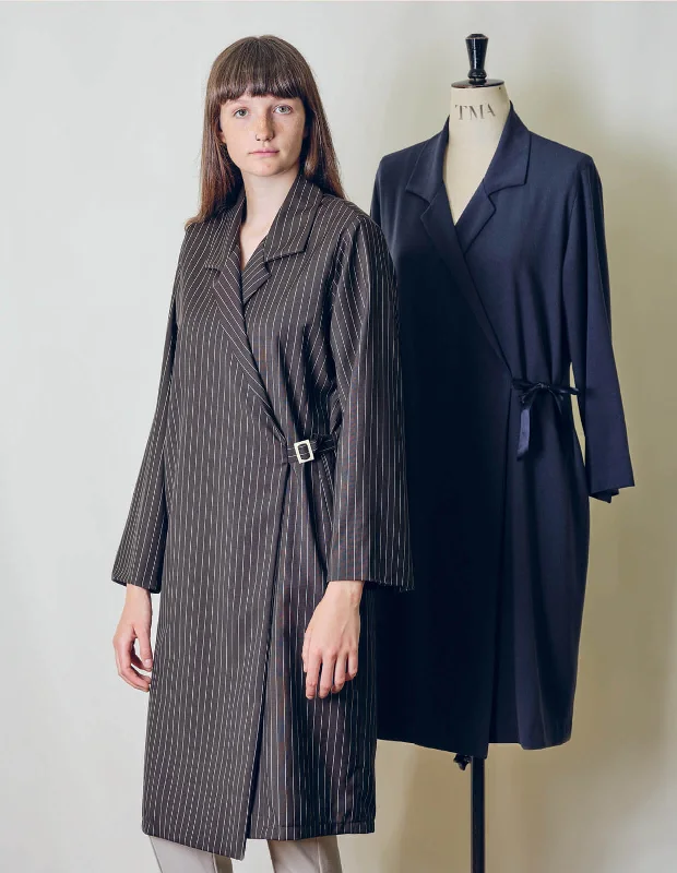 Wrap - Style Women's Lambswool Sweater Dresses in Elegant ShadesThe Maker's Atelier Woven Wrap Dress Wrap - Style Women's Lambswool Sweater Dresses in Elegant ShadesThe Maker's Atelier Woven Wrap Dress