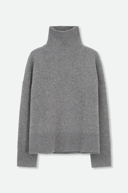 THEIA TURTLENECK IN CASHMERE YAK & MERINO