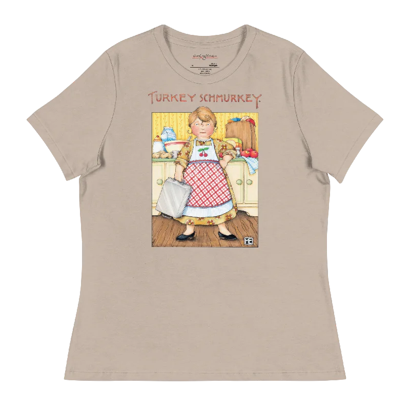 Organic Cotton Women T Shirt for Eco - Conscious WearersTurkey Schmurkey Women's T-Shirt Organic Cotton Women T Shirt for Eco - Conscious WearersTurkey Schmurkey Women's T-Shirt