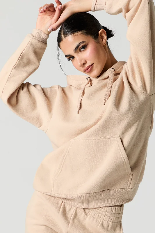 Women's sherpa - lined hoodie for extreme cold weather outdoor activitiesActive Fleece Hoodie Women's sherpa - lined hoodie for extreme cold weather outdoor activitiesActive Fleece Hoodie