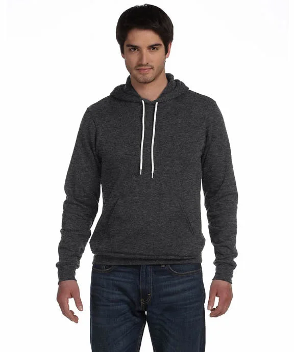 3719 - Bella + Canvas Unisex Sponge Fleece Pullover Hooded Sweatshirt | Dark Grey Heather