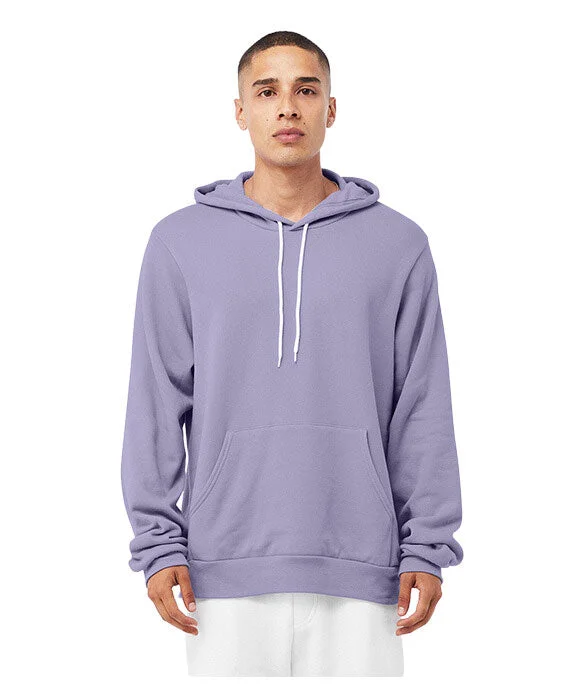 3719 - Bella + Canvas Unisex Sponge Fleece Pullover Hooded Sweatshirt | Dark Lavender