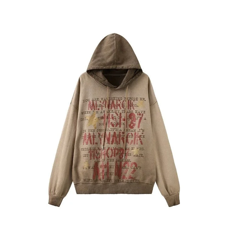 Women's tie - dye hoodie in bright colors for a retro and eye - catching styleAG American Retro AOKLOK Ingenious Work Hooded Style Women's tie - dye hoodie in bright colors for a retro and eye - catching styleAG American Retro AOKLOK Ingenious Work Hooded Style