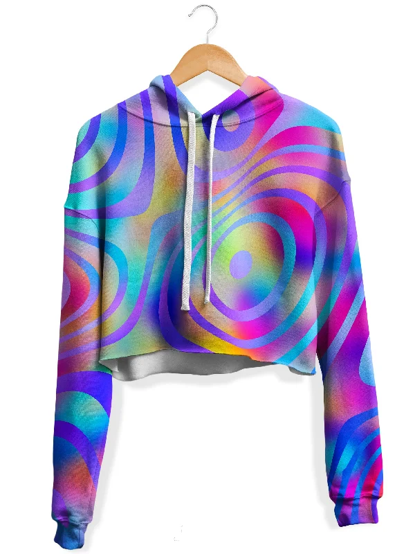 Women's pullover hoodie with a side slit for a modern and relaxed fitCali Dreaming Fleece Crop Hoodie Women's pullover hoodie with a side slit for a modern and relaxed fitCali Dreaming Fleece Crop Hoodie