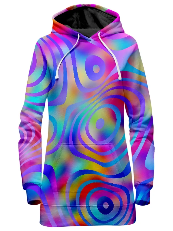 Women's zip - front sweatshirt with contrast stitching for a sporty aestheticCali Dreaming Hoodie Dress Women's zip - front sweatshirt with contrast stitching for a sporty aestheticCali Dreaming Hoodie Dress