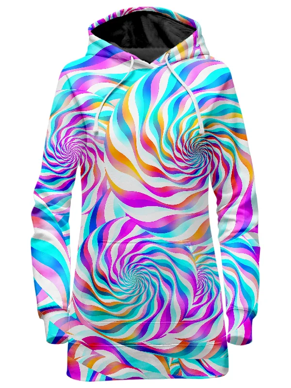 Women's color - block hoodie combining bold hues for a fashion - forward statementCloud Surfing Hoodie Dress Women's color - block hoodie combining bold hues for a fashion - forward statementCloud Surfing Hoodie Dress