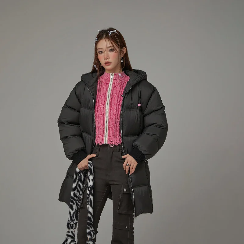Women's pea coats in a plus - size fit for a flattering and warm winter coatHooded Duck Down Padded Jacket Women's pea coats in a plus - size fit for a flattering and warm winter coatHooded Duck Down Padded Jacket