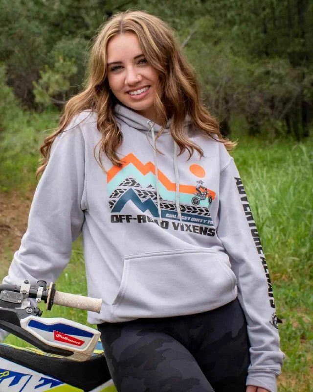 Women's oversized cropped hoodie with drawstrings for a trendy lookDirt Bike Adventure Unisex Pullover Hoodie Women's oversized cropped hoodie with drawstrings for a trendy lookDirt Bike Adventure Unisex Pullover Hoodie