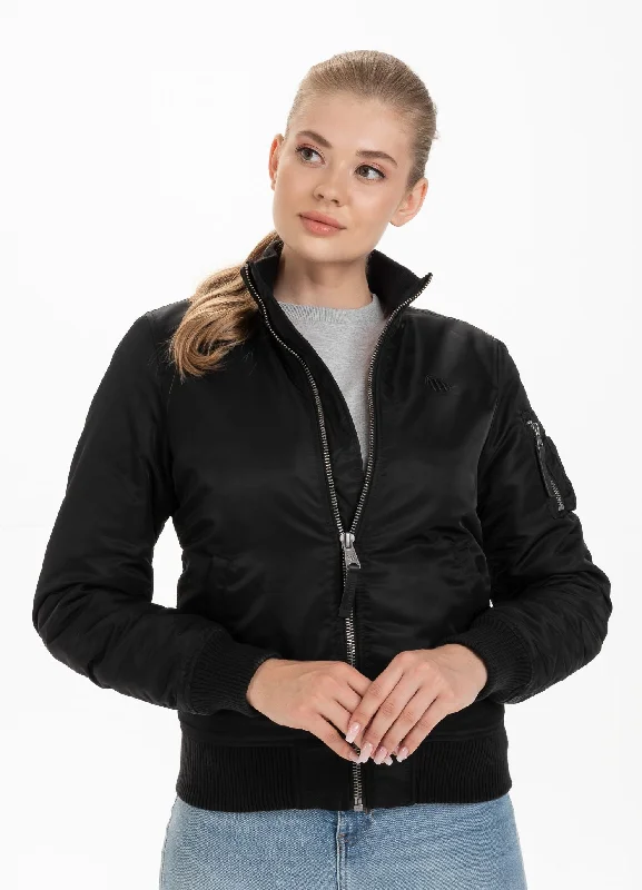 Women's cropped down jackets in bold colors for a sporty and fashionable winter outfitWomen's transitional jacket MA-1 Women's cropped down jackets in bold colors for a sporty and fashionable winter outfitWomen's transitional jacket MA-1