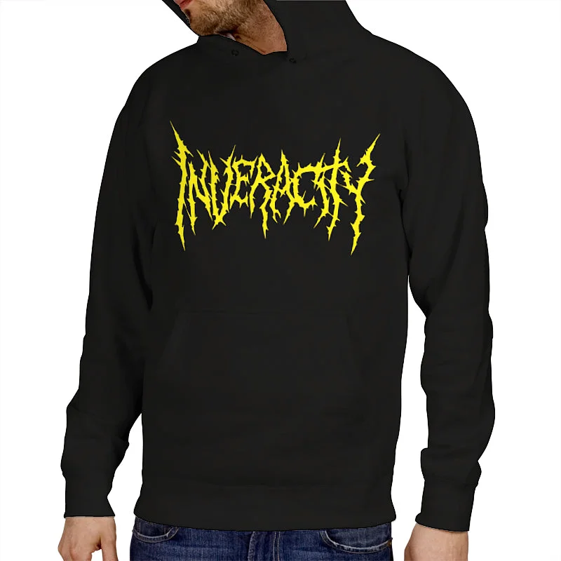 Women's hoodie with a glittery print for a glamorous and sparkly appearanceInveracity "Logo" Pullover Hoodie