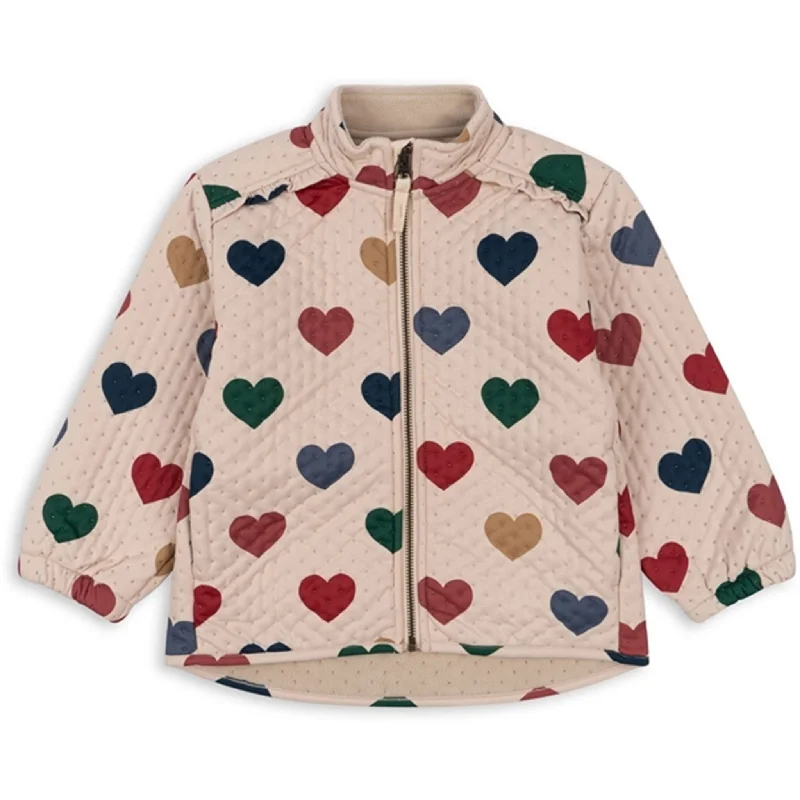 Women's cropped leather jackets with a fringe detail for a western - inspired outfitKonges Sløjd Frill Bon Coeur Coloré Thermo Jacket