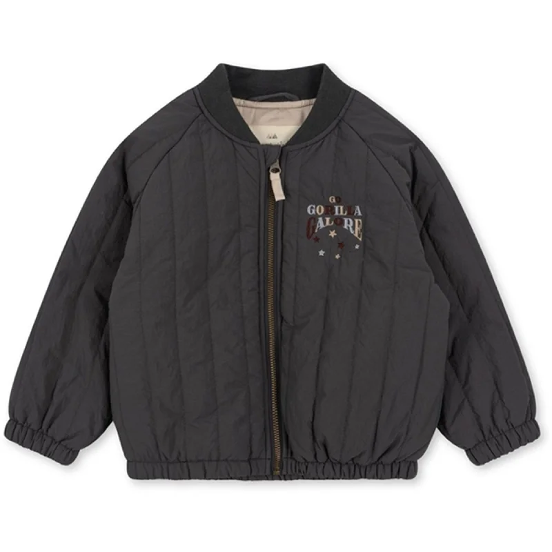 Women's denim jackets with distressed details for a casual and edgy lookKonges Sløjd Juno Bomber Thermo Jacket Magnet