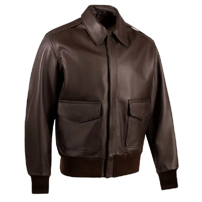 Women's long - length wool blend jackets for a warm and stylish winter lookLegendary Fighting Falcon Men's A-2 Flight Jacket