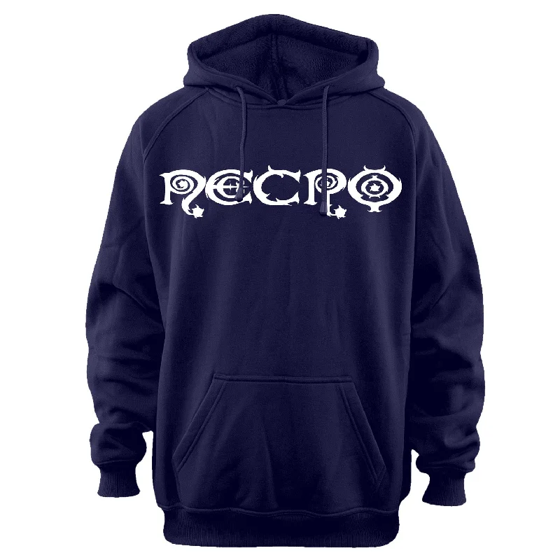 Women's mock - neck sweatshirt made of moisture - wicking material for fitness useNecro "Logo" Pullover Hoodie Women's mock - neck sweatshirt made of moisture - wicking material for fitness useNecro "Logo" Pullover Hoodie