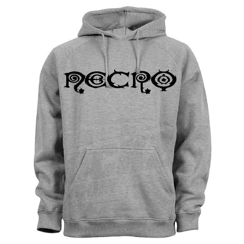 Women's pullover hoodie with a side slit for a modern and relaxed fitNecro "Logo" Pullover Hoodie Women's pullover hoodie with a side slit for a modern and relaxed fitNecro "Logo" Pullover Hoodie